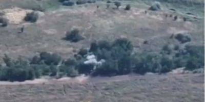 Нацгвардейцы уничтожили российскую гаубицу МСТА-С с помощью FPV-дрона — видео