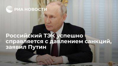 Путин: российский ТЭК успешно справляется с давлением бесконечных санкций