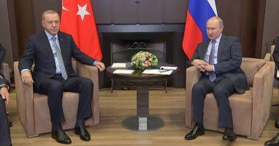 "Между Россией и Турцией война": переводчик оговорился на встрече Путина и Эрдогана в Сочи (видео)