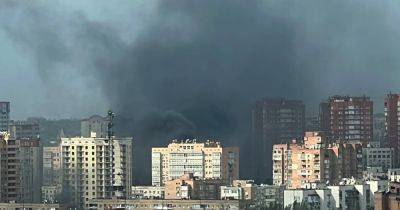Обстрел Донецка: оккупанты подтвердили прилет в районе "администрации" и здания СБУ (видео)