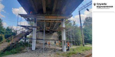 Дорожники показали мосты на Харьковщине, ремонтируемые не из-за войны (фото)