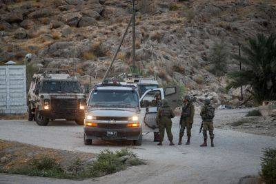 16-летний террорист ранил пограничника в долине Иордана