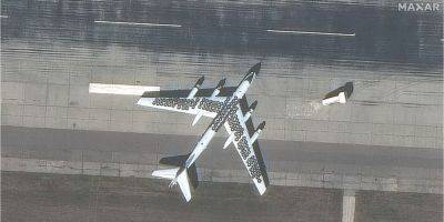 Появились спутниковые снимки российской авиабазы Энгельс с самолетами, покрытыми шинами