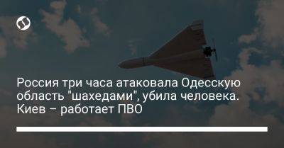 Россия три часа атаковала Одесскую область "шахедами", убила человека. Киев – работает ПВО