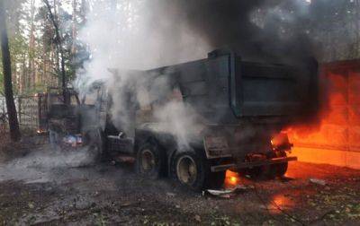 В полиции показали последствия ракетной атаки на Киевскую область