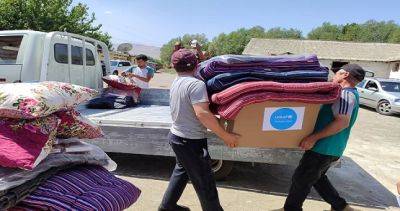 Пострадавшим домохозяйствам района Исмоили Сомони в Душанбе оказана помощь