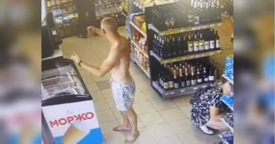 В Кропивницком со стрельбой задерживали пьяного водителя, угрожавшего подорвать гранату на АЗС в центре города (видео)