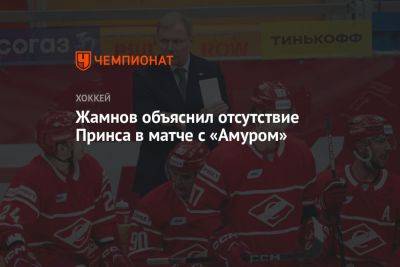 Алексей Жамнов - Жамнов объяснил отсутствие Принса в матче с «Амуром» - championat.com