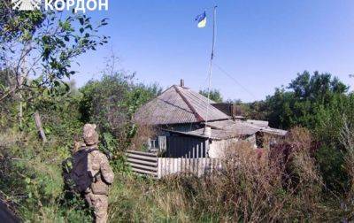 Над двумя селами Харьковской области подняли флаг Украины