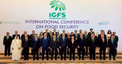 Шавкат Мирзиеев - Абдулла Арипов - В Самарканде открылась международная конференция по продовольственной безопасности - dialog.tj - Узбекистан