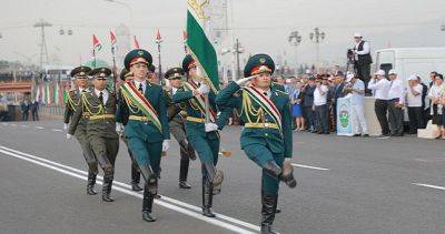 В честь дня независимости в Худжанде прошел военный парад