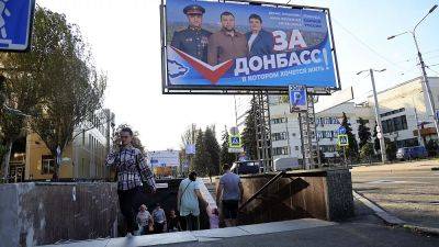 Россия проводит "выборы" в режиме военного времени на оккупированных украинских территориях