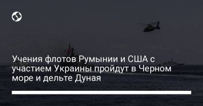 Учения флотов Румынии и США с участием Украины пройдут в Черном море и дельте Дуная