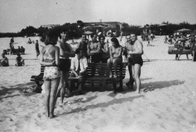 Днепр и Труханов остров в Киеве - фото бассейна и пляжей 100 лет назад