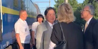 В Украину прибыл министр иностранных дел Японии — видео