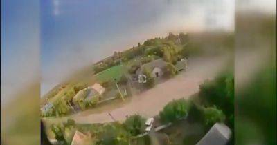Украинские дроны результативно атаковали избирательный штаб окупантов в Запорожье