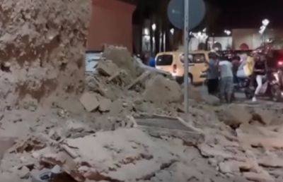 Сильное землетрясение в Марокко: власти сообщают уже о 820 погибших