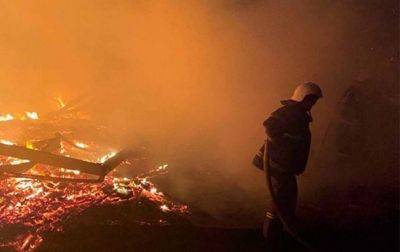 В Одессе пожары после прилетов, есть жертва