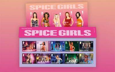 Королевская почта Великобритании выпустила марки в честь Spice Girls