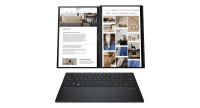 ASUS показала Zenbook Duo (2024) – ноутбук с двумя сенсорными дисплеями, съемной клавиатурой и ценой от $1500