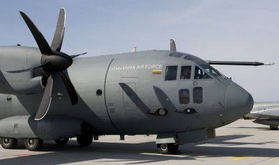 Военный самолет Spartan доставил из Варшавы в Вильнюс донорский орган