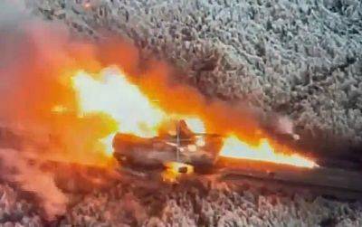 ЗСУ знищили бронеколону з десантом окупантів на Запоріжжі