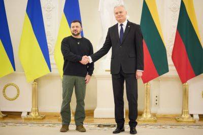 Начались переговоры президентов Украины и Литвы: что известно