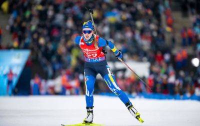 Биатлон: украинки финишировали в топ-5 в эстафете на этапе в Рупольдинге