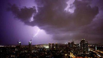 Прогноз погоды в Израиле: дожди с грозами до начала следующей недели - vesty.co.il - Израиль - Тель-Авив - Иерусалим