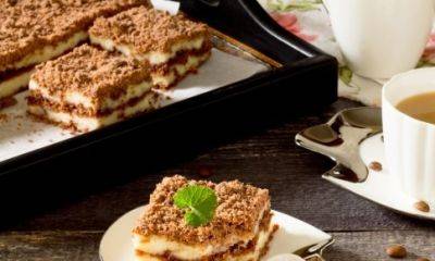 "Львовское наслаждение": рецепт быстрого творожного пирога с какао и ванилью