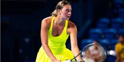 Марта Костюк - Костюк уступила звездной латвийской теннисистке в четвертьфинале на турнире в Австралии — видео - nv.ua - Украина - Австралия - Латвия