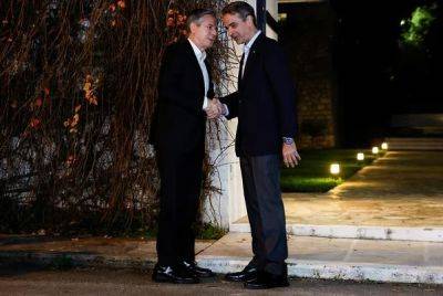 Olympia: Блинкен поставил премьеру Греции ультиматум о помощи Украине