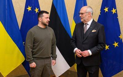 Зеленский провел встречу с президентом Эстонии