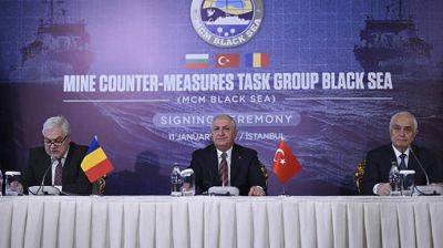 Разминирование Черного моря: Турция, Болгария и Румыния подписали соглашение