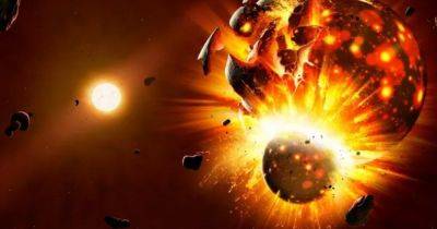 Катастрофа в Солнечной системе: гигантские удары повлияли на формирование планет (фото)