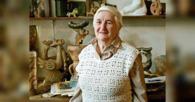 В возрасте 100 лет скончалась известная украинская художница-монументалистка Оксана Грудзинская