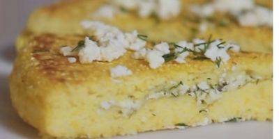 Бурышник. Рецепт гуцульского картофельного пирога с брынзой и зеленью
