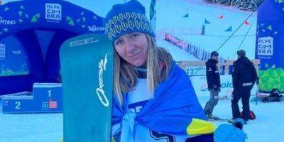 Украинка Аннамари Данча выиграла медаль на Кубке Европы по сноубордингу