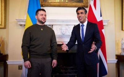 Риши Сунак в Киеве – Украина и Великобритания подписали соглашение о сотрудничестве в сфере безопасности