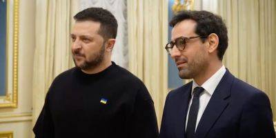 Зеленский встретился в Киеве с новым главой МИД Франции