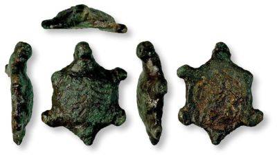 Археологи нашли статуэтку черепахи – пережила эпоху Древнего Рима
