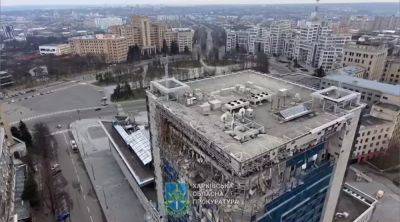 Движение в центре Харькова запретили: устраняют последствия удара РФ (видео)