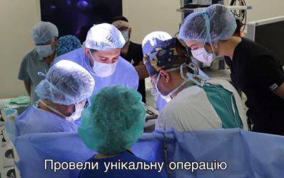 Впервые в Украине провели операции младенцу, который не мог полноценно дышать
