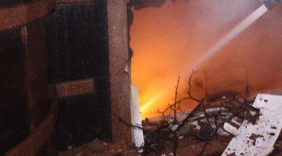 Ракетный удар по центру Харькова: много раненых и пожары