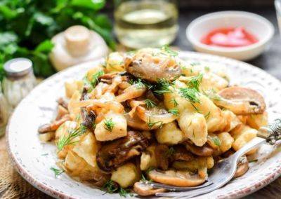 Обычно все просят добавку: рецепт ленивых грибных вареников из картофельного теста - hyser.com.ua - Украина