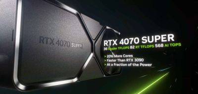 GeForce RTX 4070 SUPER поступила в продажу в Украине по цене от 31 тыс. грн
