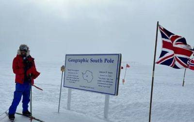 Британка одна прошла на лыжах 1100 км через Антарктиду