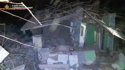 В Тернопольской области взрыв газа разрушил дом, хозяин в больнице