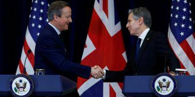 Блинкен и Кэмерон обсудили американо-британские усилия по помощи Украине