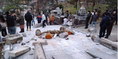 Под завалами остаются люди. Количество погибших в результате землетрясения в Японии увеличилось до 64